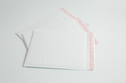 #CD White Bubble Envelopes 7.25x8 Shipping Kraft White Bubble Mailers--250 pcs/case USABubbleMailers