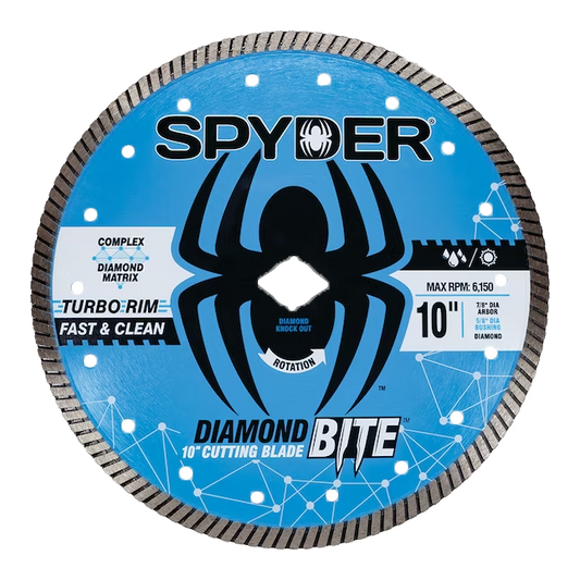 10″ Wet/Dry Turbo Rim Diamond Blade - 14118