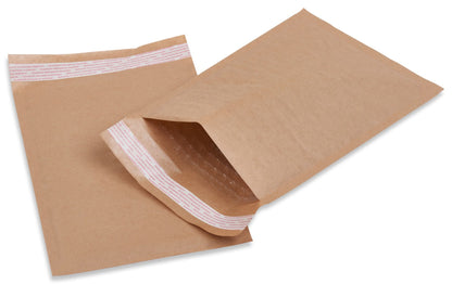 #7 Brown Bubble Envelopes 14x20 Shipping Kraft Bubble Brown Mailers--50 pcs/case USABubbleMailers