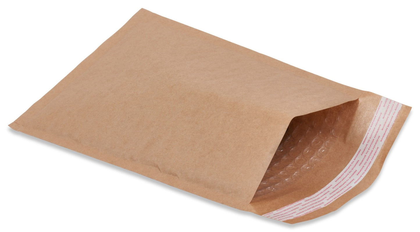 #7 Brown Bubble Envelopes 14x20 Shipping Kraft Bubble Brown Mailers--50 pcs/case USABubbleMailers