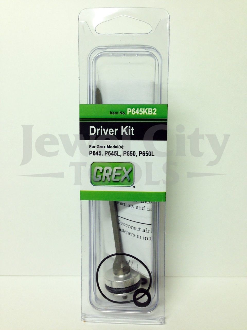 Grex P645 P645L P650 P650L Pinner Nailer OEM Original Driver & Maintenance Kit--Part # P645KB2 (660292130016)