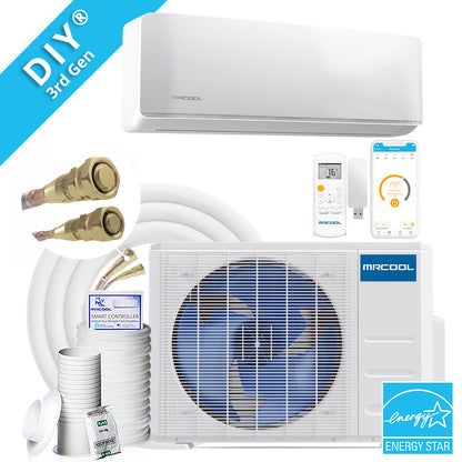 MrCool Mr Cool DIY 24K 24,000 BTU 20 SEER Mini Split AC MiniSplit DIY-24-HP-230B DIY241HP230B 810512033522