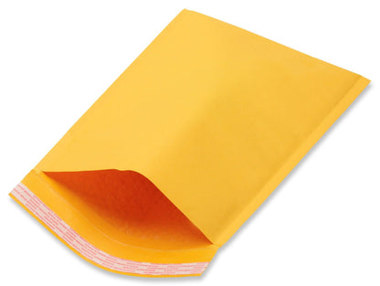 #3 Gold Yellow Gold Bubble Envelopes 8.5x14.5 Shipping Kraft Bubble Mailers--100 pcs/case USABubbleMailers